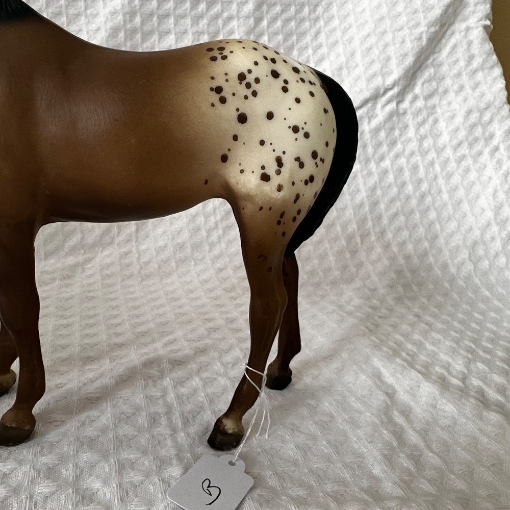 Vintage Breyer Rawhide Wild Appaloosa Mustang Hand Painted Stamped Breyer (B) - Picture 15 of 16
